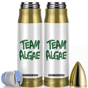 Team Algae Slime Dripping Style Graphic Bullet Tumbler Viral Lincoln Memorial Reflecting Pool Swamp Meme