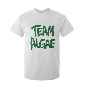 Team Algae Slime Dripping Style Graphic T Shirt For Kid Viral Lincoln Memorial Reflecting Pool Swamp Meme