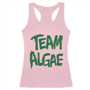 Team Algae Slime Dripping Style Graphic Racerback Tank Top Viral Lincoln Memorial Reflecting Pool Swamp Meme