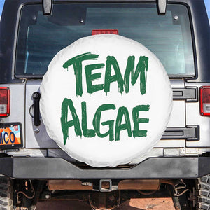 Team Algae Slime Dripping Style Graphic Spare Tire Cover Viral Lincoln Memorial Reflecting Pool Swamp Meme