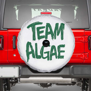 Team Algae Slime Dripping Style Graphic Spare Tire Cover Viral Lincoln Memorial Reflecting Pool Swamp Meme