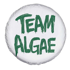 Team Algae Slime Dripping Style Graphic Spare Tire Cover Viral Lincoln Memorial Reflecting Pool Swamp Meme