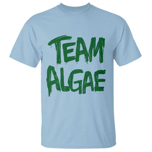 Team Algae Slime Dripping Style Graphic T Shirt Viral Lincoln Memorial Reflecting Pool Swamp Meme