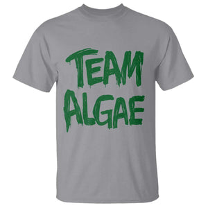 Team Algae Slime Dripping Style Graphic T Shirt Viral Lincoln Memorial Reflecting Pool Swamp Meme