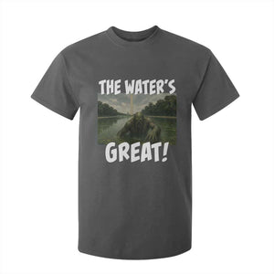 The Water is Great Swamp Monster Reflecting Pool T Shirt For Kid Funny Washington DC Algae Creature Meme