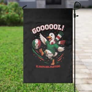 Funny Merlin the Duck Mexico Soccer Supporter Garden Flag El Pato Del Partido Goooool Football Fans TS02 Print Your Wear