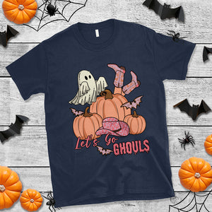 Let's Go Ghouls Halloween Costume Retro Rodeo Halloween Cowgirl T Shirt TS02 Printyourwear