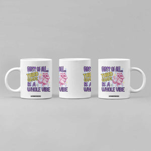 Cute Raccoon 3rd Grade Student Teacher Preppy Style Coffee Mug First of All Third Grade Is A Whole Vibe Back To School