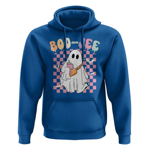 Ghost Halloween Costume Hoodie Spooky Season Cute Boujee Boo-Jee TS02 Royal Blue Print Your Wear