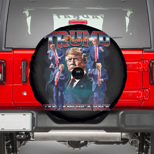Trump 2025 Spare Tire Cover Take America Back Golden Age Vintage 90s Bootleg TS02 Black Print Your Wear