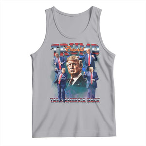 Trump 2025 Tank Top Take America Back Golden Age Vintage 90s Bootleg TS02 Athletic Heather Print Your Wear
