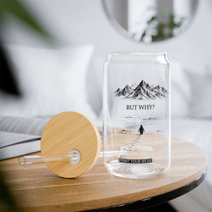 The Nihilist Penguin But Why Meme Glass Can Existential Moody Quiet Thinkers TS02 Print Your Wear