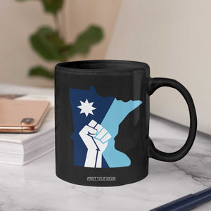 Minnesota Strong Fist Power Graphic Coffee Mug Social Justice Solidarity TS02 Print Your Wear