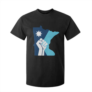 Minnesota Strong Fist Power Graphic T Shirt For Kid Social Justice Solidarity TS02 Black Print Your Wear