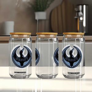 Minnesota Resist Loon Rebellion Emblem Glass Can TS02 Print Your Wear