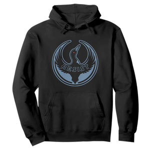 Minnesota Resist Loon Rebellion Emblem Hoodie TS02 Black Print Your Wear