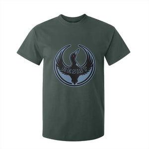 Minnesota Resist Loon Rebellion Emblem T Shirt For Kid TS02 Dark Forest Green Print Your Wear