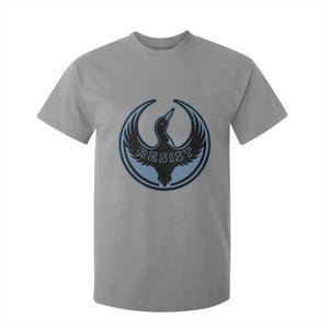 Minnesota Resist Loon Rebellion Emblem T Shirt For Kid TS02 Sport Gray Print Your Wear