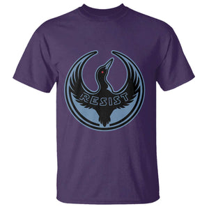 Minnesota Resist Loon Rebellion Emblem T Shirt TS02 Purple Print Your Wear