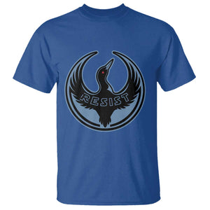 Minnesota Resist Loon Rebellion Emblem T Shirt TS02 Royal Blue Print Your Wear
