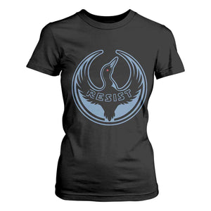 Minnesota Resist Loon Rebellion Emblem T Shirt For Women TS02 Black Print Your Wear