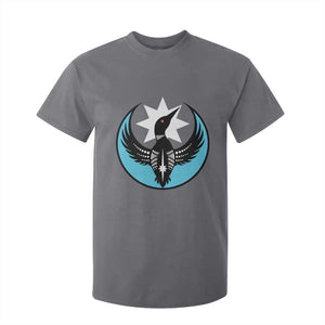 Minnesota Rebel Loon Star Emblem T Shirt For Kid Rebellion Symbolic Unity Graphic TS02 Charcoal Print Your Wear