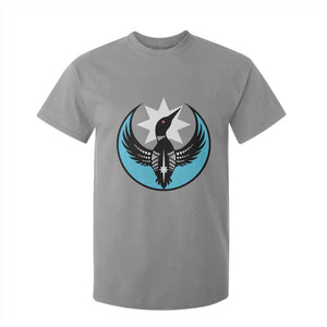 Minnesota Rebel Loon Star Emblem T Shirt For Kid Rebellion Symbolic Unity Graphic TS02 Sport Gray Print Your Wear