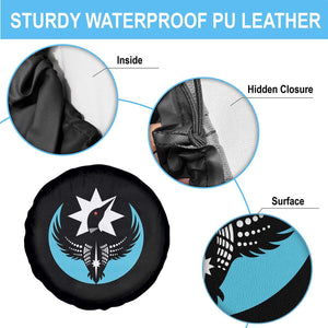 Minnesota Rebel Loon Star Emblem Spare Tire Cover - Rebellion Symbolic Unity Graphic TS02 Print Your Wear