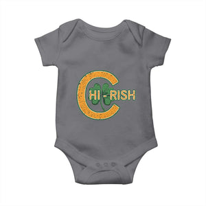 Chicago Irish Chirish Baby Onesie Happy Saint Patrick's Day Lucky Shamrock TS02 Charcoal Print Your Wear