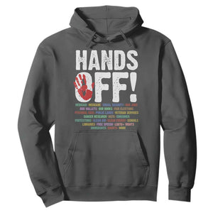 Resist Hands Off Hoodie Protect USA American We The People TS02 Dark Heather Print Your Wear