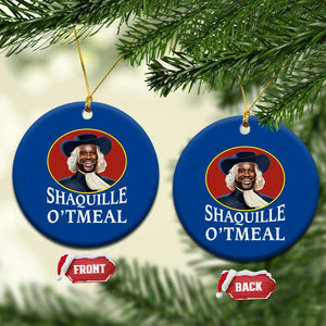 Funny Shaquille Oatmeal Ceramic Ornament Shaq O'neal Meme Cereal Parody TS02 1pc Blue Print Your Wear