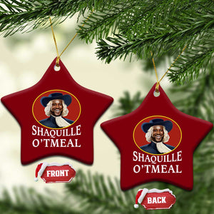 Funny Shaquille Oatmeal Ceramic Ornament Shaq O'neal Meme Cereal Parody TS02 Print Your Wear