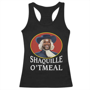 Funny Shaquille Oatmeal Racerback Tank Top Shaq O'neal Meme Cereal Parody TS02 Black Print Your Wear