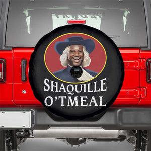 Funny Shaquille Oatmeal Spare Tire Cover Shaq O'neal Meme Cereal Parody TS02 Black Print Your Wear