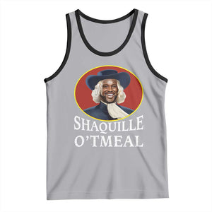 Funny Shaquille Oatmeal Tank Top Shaq O'neal Meme Cereal Parody TS02 Athletic Heather Black Print Your Wear