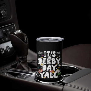 It's Derby Day Y'All Tumbler Cup Retro Groovy KY Horse Racing TS02 Print Your Wear