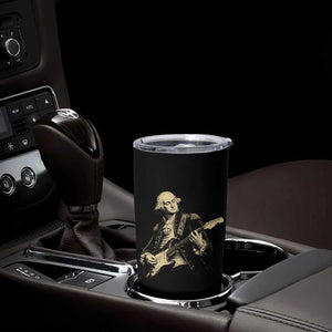 George Washington Rock Star Vintage Portrait Tumbler Cup Funny Electric Guitar Player Founding Father Retro Aesthetic Patriotic Graphic TS02 Print Your Wear