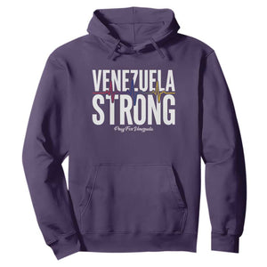 Venezuela Strong Venezuelan Heartbeat Hoodie Solidarity Resilience Hope and Prayer