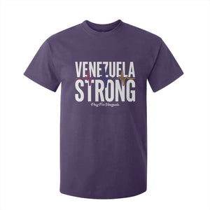 Venezuela Strong Venezuelan Heartbeat T Shirt For Kid Solidarity Resilience Hope and Prayer