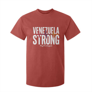 Venezuela Strong Venezuelan Heartbeat T Shirt For Kid Solidarity Resilience Hope and Prayer