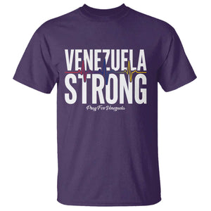 Venezuela Strong Venezuelan Heartbeat T Shirt Solidarity Resilience Hope and Prayer