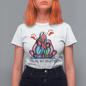 Orange Shirt Day T Shirt For Women You Are Not Forgotten Native American Child TS02 White Print Your Wear