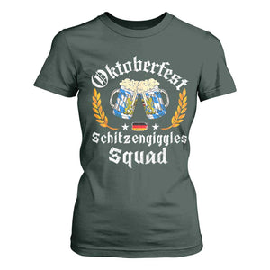 Oktoberfest Squad T Shirt For Women Bavarian Festival Munich Beer TS02 Dark Forest Green Print Your Wear