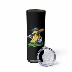 Cute Banana Graphics Skinny Tumbler Funny Sports Baseball Lover TS02 Print Your Wear