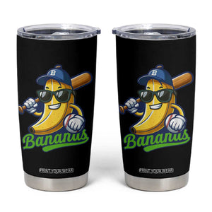 Cute Banana Graphics Tumbler Cup Funny Sports Baseball Lover TS02 Black Print Your Wear