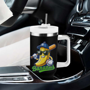 Cute Banana Graphics Tumbler With Handle Funny Sports Baseball Lover TS02 Print Your Wear