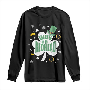 Funny Irish St Patricks Day Long Sleeve Shirt Prone To Shenanigans TS02 Black Print Your Wear