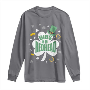 Funny Irish St Patricks Day Long Sleeve Shirt Prone To Shenanigans TS02 Charcoal Print Your Wear