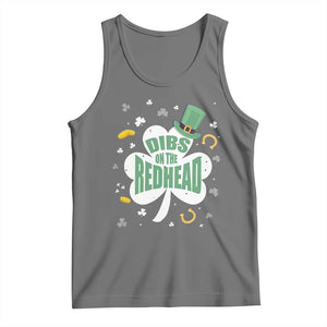 Funny Irish St Patricks Day Tank Top Prone To Shenanigans TS02 Black Heather Print Your Wear
