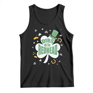 Funny Irish St Patricks Day Tank Top Prone To Shenanigans TS02 Black Print Your Wear